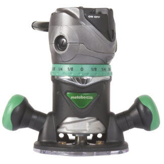 2-1/4 HP Fixed Base Router, Variable Speed (EVS), 1/4" and 1/2" Collet