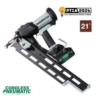 18V 3-1/2” 21º Cordless Pneumatic Framing Nailer